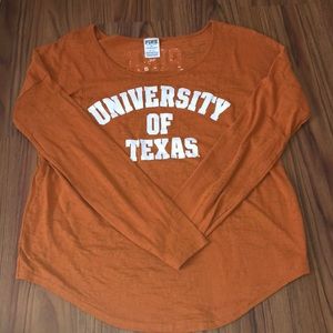 PINK•UofTX long sleeve! Taking offers